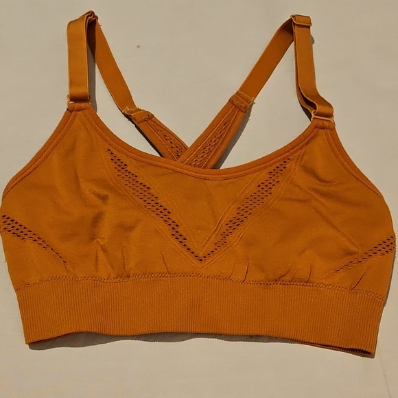 all in motion Other - NWOT All In Motion Rust Orange Vross-back Sports Yoga Bra